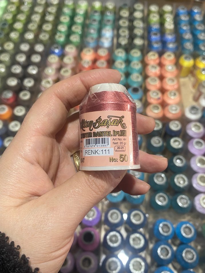 Kaplan Mavi Dantel İpliği No:50 - Görsel 4