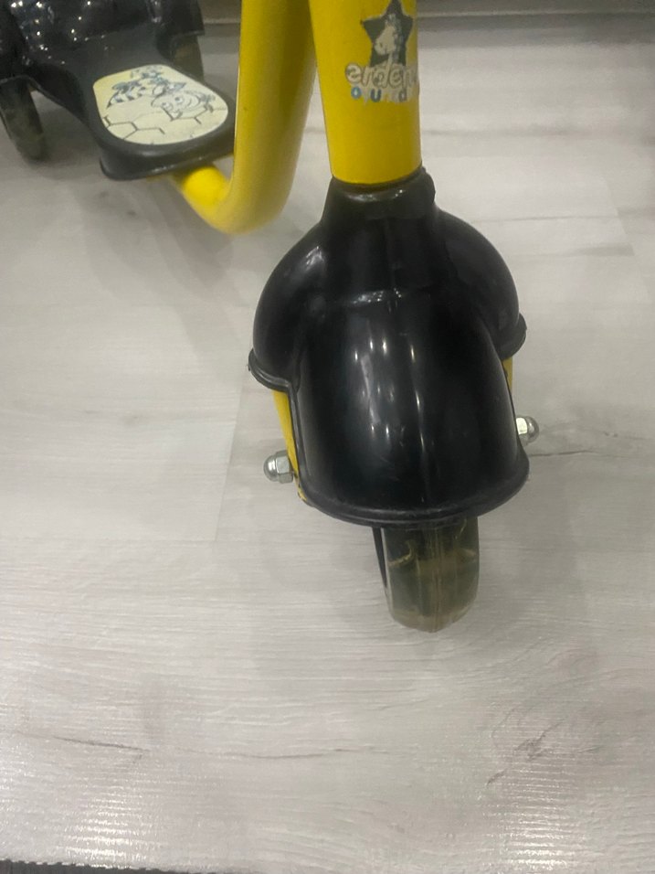 Sarı Çocuk Scooter - Görsel 2