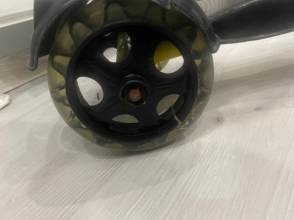 Sarı Çocuk Scooter - Görsel 4