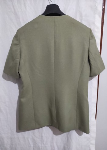 vintage kadın kısa kollu ceket - Görsel 3