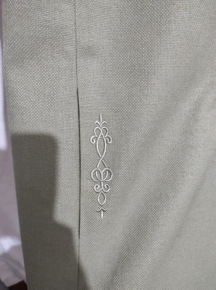 vintage kadın kısa kollu ceket - Görsel 4