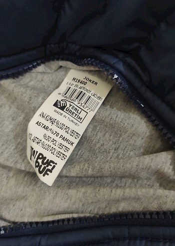 Koyu Mavi Erkek Bebek Polar Tulumu - Görsel 4