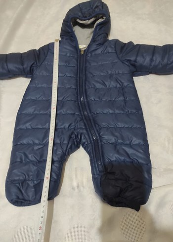 Koyu Mavi Erkek Bebek Polar Tulumu - Görsel 6