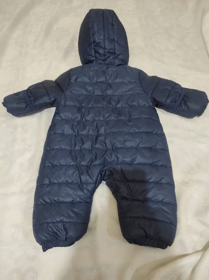 Koyu Mavi Erkek Bebek Polar Tulumu - Görsel 2