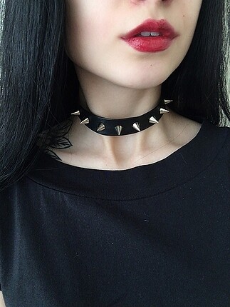 Gotik dikenki chocker