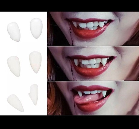 Vampir drakula dişleri