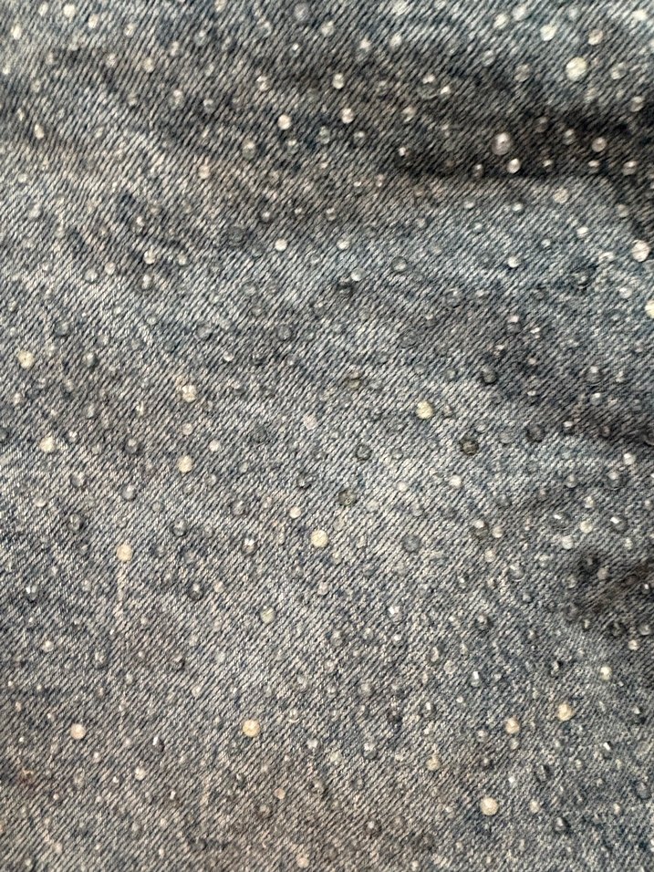 MNG Kadın Mavi Tie-Dye Düğmeli Jean - Görsel 3