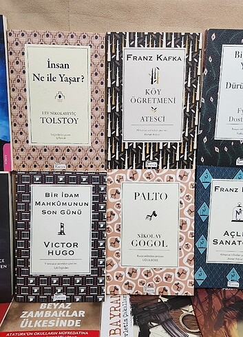 Ünlü felsefe Edebiyat düşünür yazarların kitap set(14)