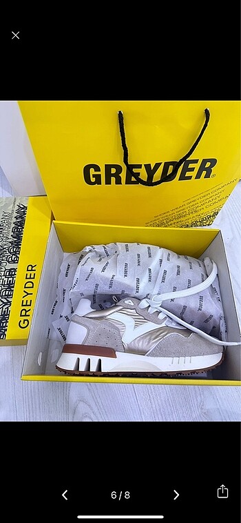 Greyder Hakiki deri spor ayakkabı