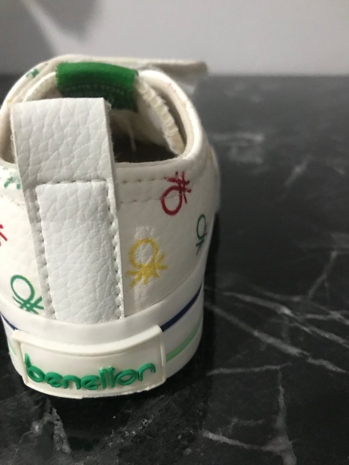 Renkli Baskılı Kız Çocuk Spor Ayakkabı - Görsel 3