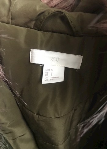 Sarı Kapüşonlu Kürklü Kadın Kışlık Mont - Görsel 3