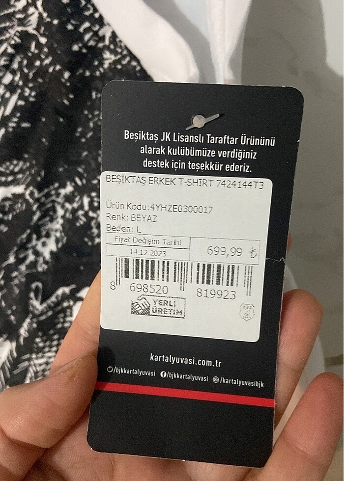 Beşiktaş tişört - Görsel 2