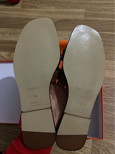36 Beden camel Renk Hermes terlik