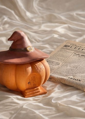 cadı şapkalı kabak kutu - Görsel 2