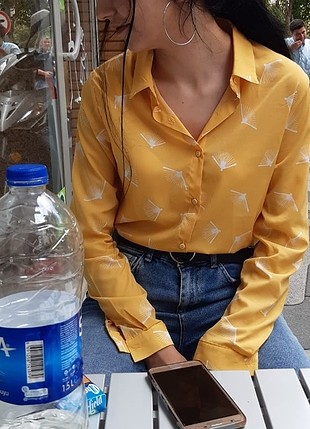 sari bluz cok guzel