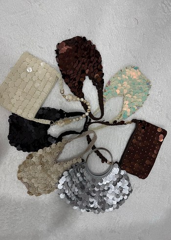 Pullu Şık Örgü Çanta Koleksiyonu - Görsel 5