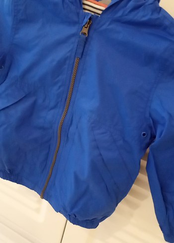 LC Waikiki Parlak Mavi Erkek Çocuk Fermuarlı Ceket
