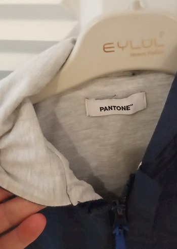 4 Yaş Beden Erkek Çocuk Mavi Kapüşonlu Ceket