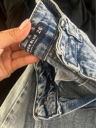 26 Beden mavi Renk Jean kot