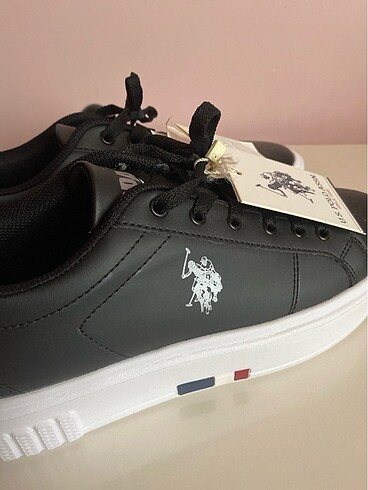 39 Beden Us polo siyah ayakkabi