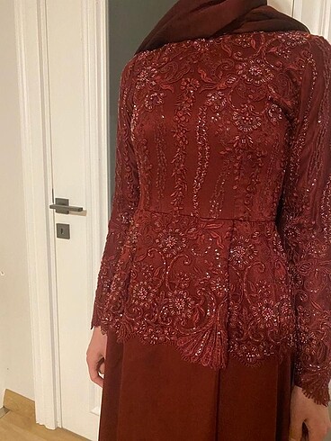 Bordo abiye