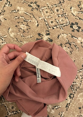 l Beden Stradivarius Pembe Uzun Kadın Tayt
