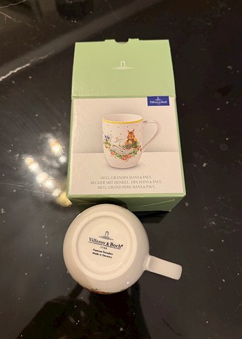 Beden Villeroy & Boch Peter Rabbit Temalı Pastel Beyaz Kupa
