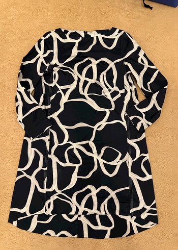 Cos Desenli Uzun Kollu Elbise - Görsel 3