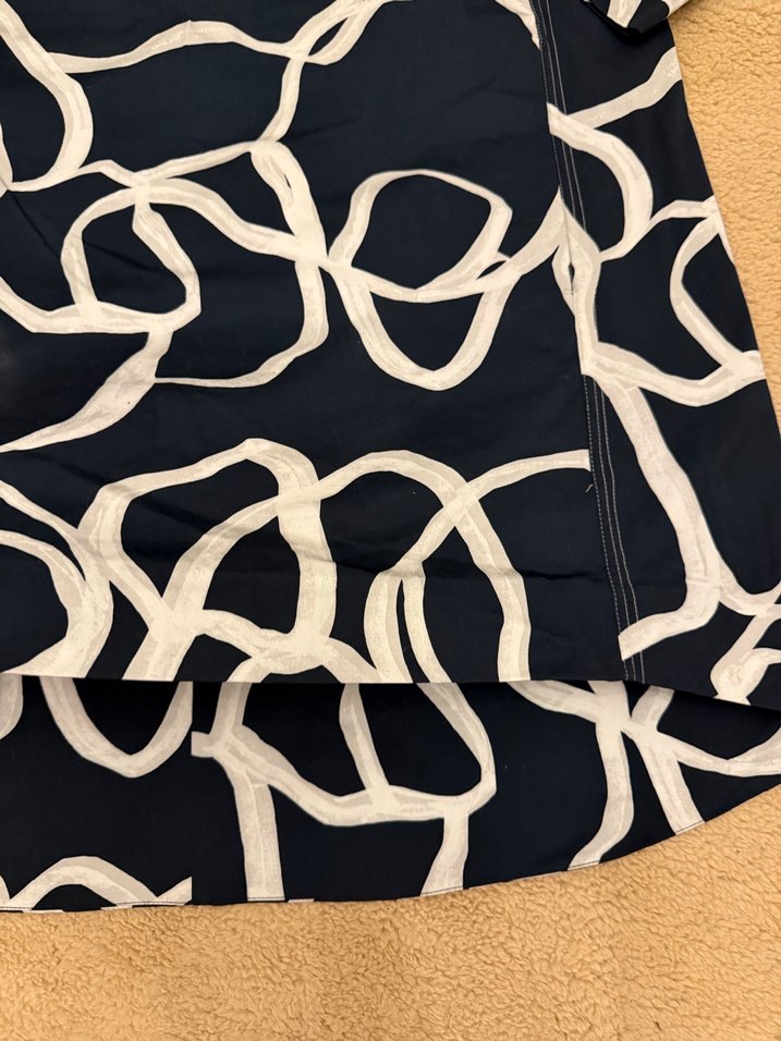 Cos Desenli Uzun Kollu Elbise - Görsel 4