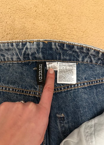H&M Baggy Kadın Kot Pantolon - Görsel 5