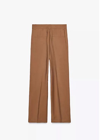 Zara Karamel Piliki Rahat Kesim Pantolon - Görsel 4