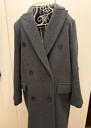 H&M oversize maxi kaban - Görsel 4