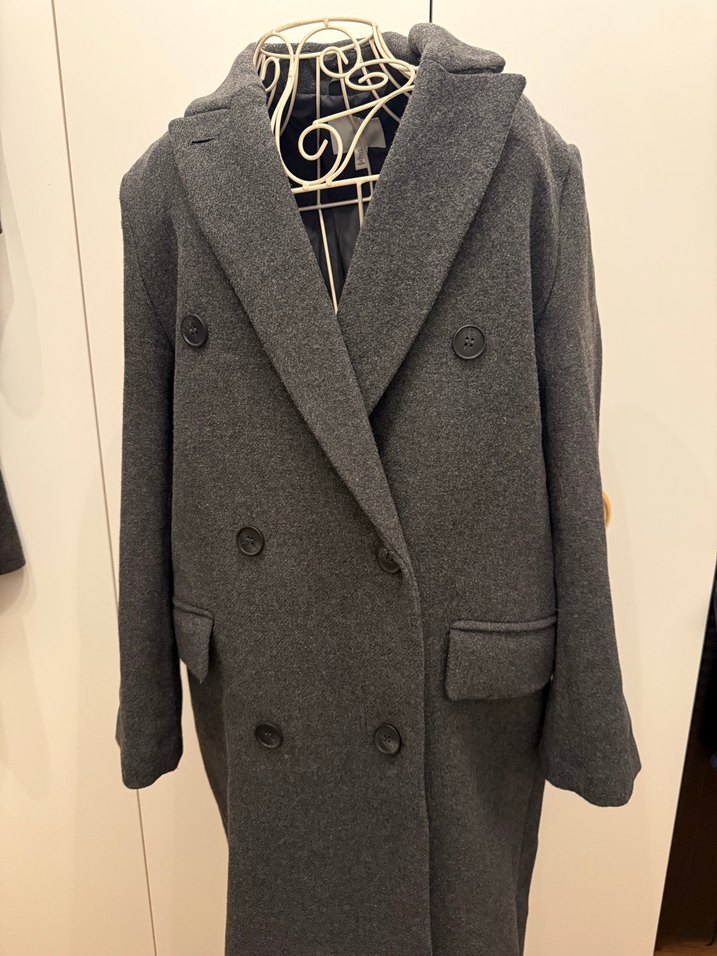 H&M oversize maxi kaban - Görsel 4