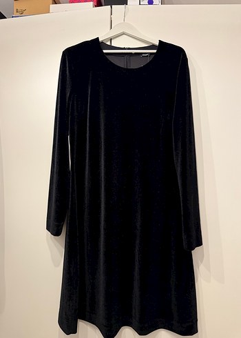 Joop! Uzun Kollu Kadife Midi Elbise - Görsel 2