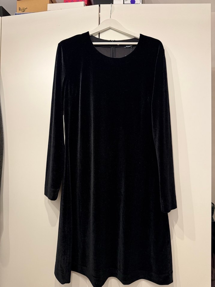 Joop!  Uzun Kollu Kadife Midi Elbise - Görsel 2