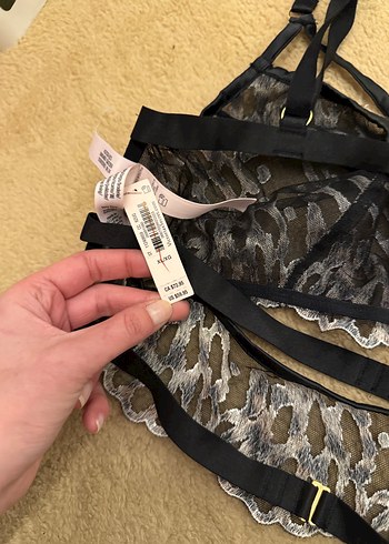 Victoris Secret Leopar Kahverengi Glamour Sütyen - Görsel 6