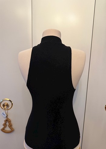 Mango Siyah Yüksek Yakalı Kadın Bluz - Görsel 2