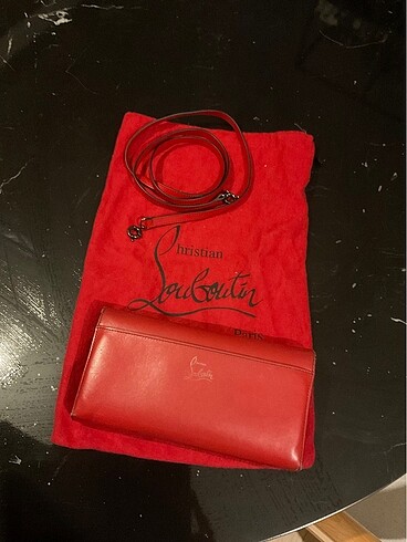Beden Christian Louboutin cüzdan çanta