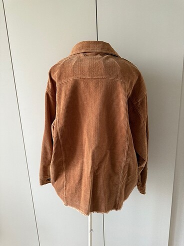 Zara fitilli kadife ceket - Görsel 3