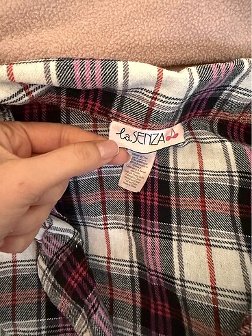 s Beden La senza flannel pijama üst