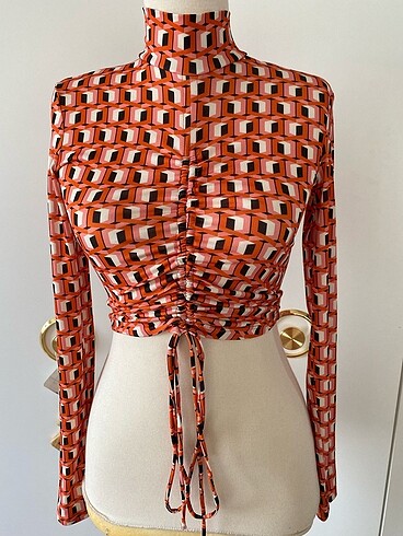 Bershka Bershka crop bluz