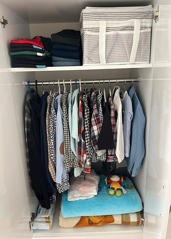 Beyaz Çocuk Gardırop - Görsel 3