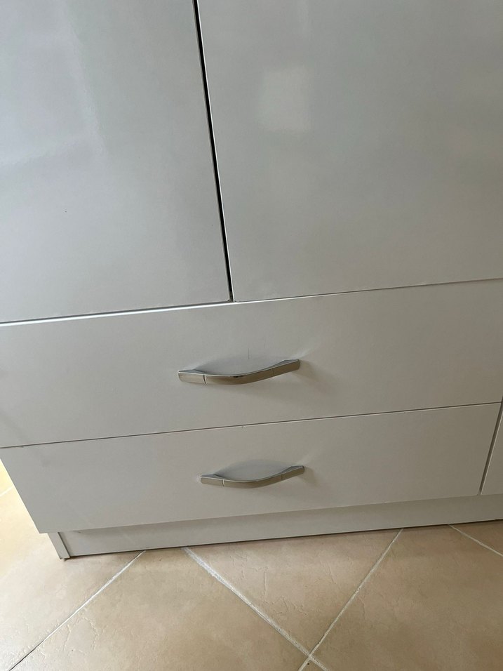 Beyaz Çocuk Gardırop - Görsel 4