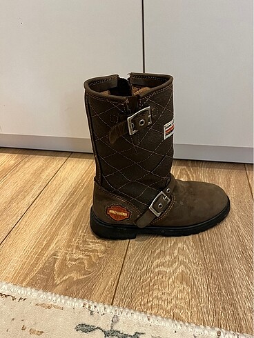 Harley Davidson kız çocuk botu