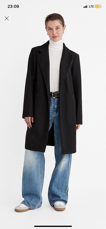 Stradivarius kaşe kaban