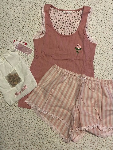 Penti Özel Kese Çantalı Şortlu Pijama Takımı