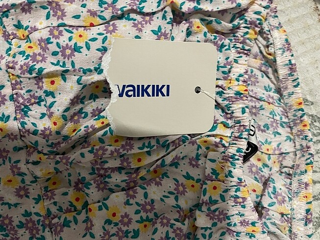 l Beden çeşitli Renk Çiçekli elbise