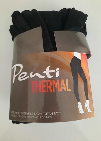Penti Tayt termal penti 3 numara sıfır