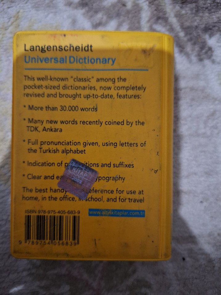 Langenscheidt Universal İngilizce-Türkçe Sözlük - Görsel 2