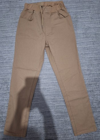 Bej Unisex Okul Pantolonu - Görsel 2